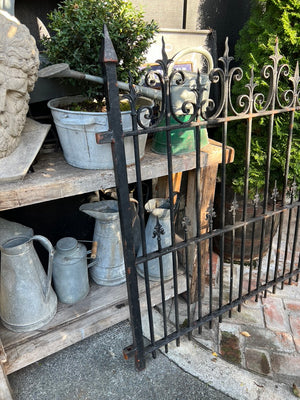 19th Century French Wrought Iron Entrance Gates - No 4