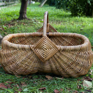 French Wicker Trug/Basket - No 15