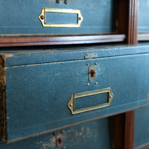 Original 1920's French Notary Cabinet