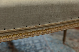 Late 18th Century French Louis XVI Banquette