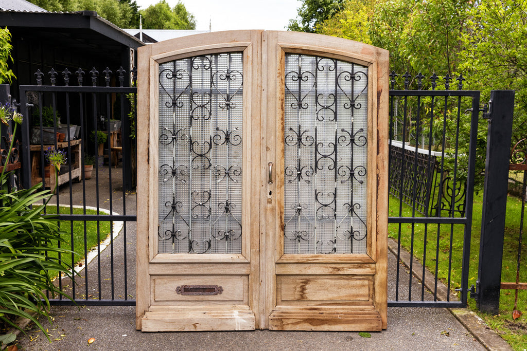 French Oak Parisian Apartment Doors