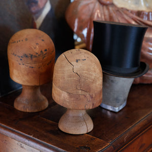 Original Vintage French Wooden Hatstands