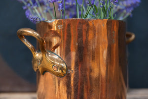 French Polished Copper Pot - No 14
