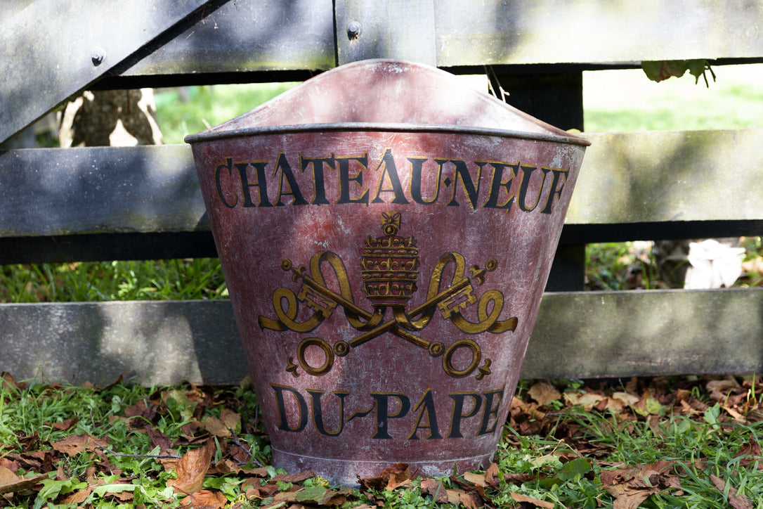 French Zinc Grape Hods - Chateauneuf Du Pape