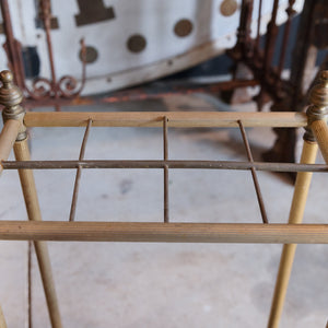 Original French Brass Mid Century Umbrella Stand - No 1