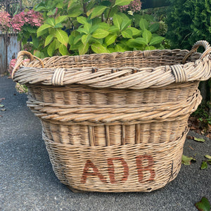 Original French Grape Harvest Basket - No 29