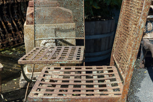 Vintage French Parisian Metal Chairs