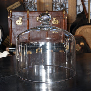 XL French Patisserie Glass Cloche - D