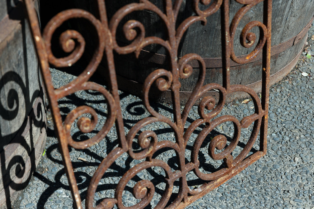 French Wrought Iron Grill - No 34