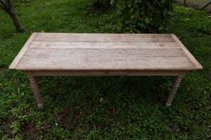 Antique French Oak Farmhouse Extension Table