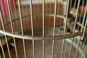Huge 1930's French Brass Birdcage