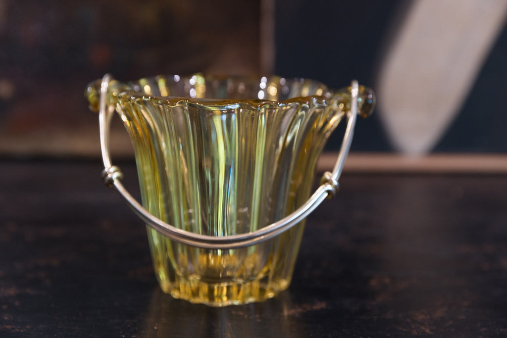 French Crystal Ice Bucket - No 10