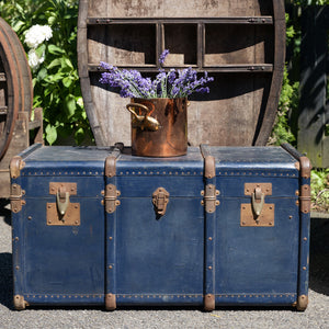 French Bleu Trunk/Coffee Table