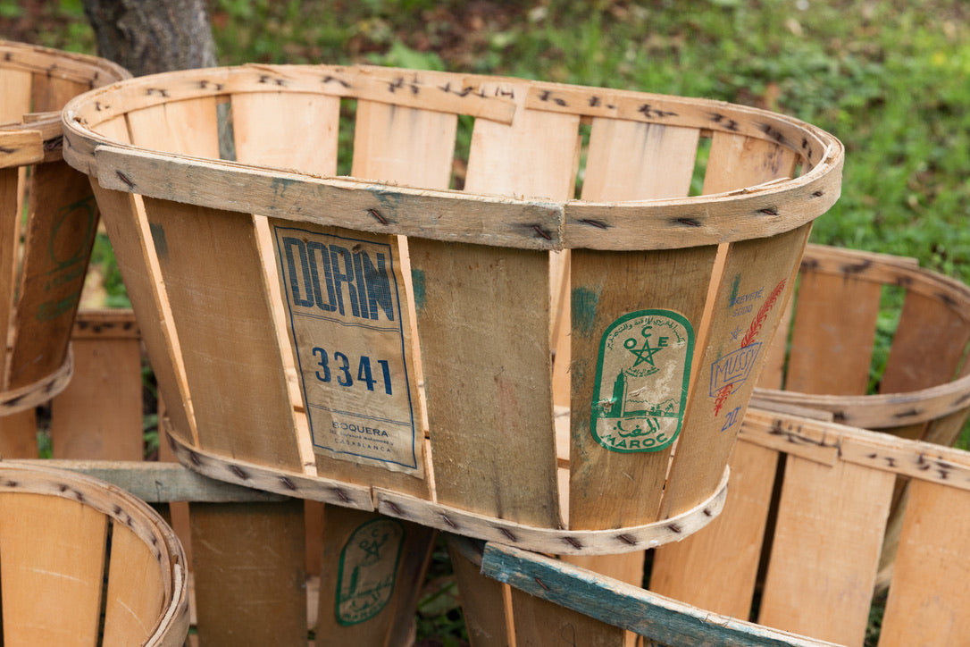Vintage Wooden Market Fruit Crates - No 11