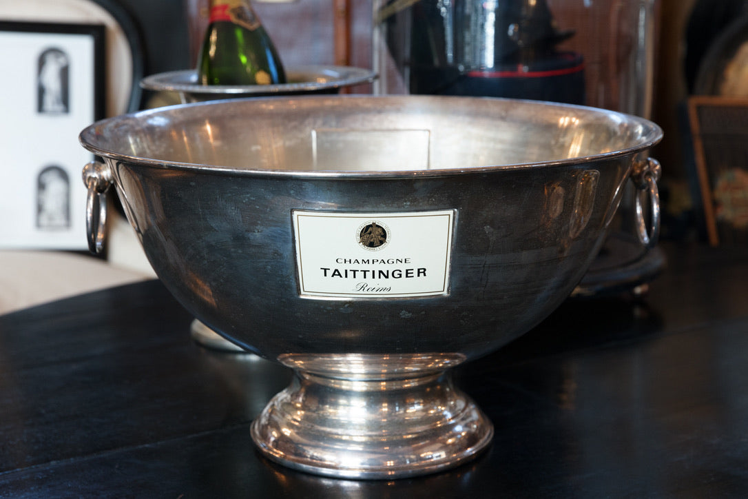 Original French Taittinger Champagne Bowl