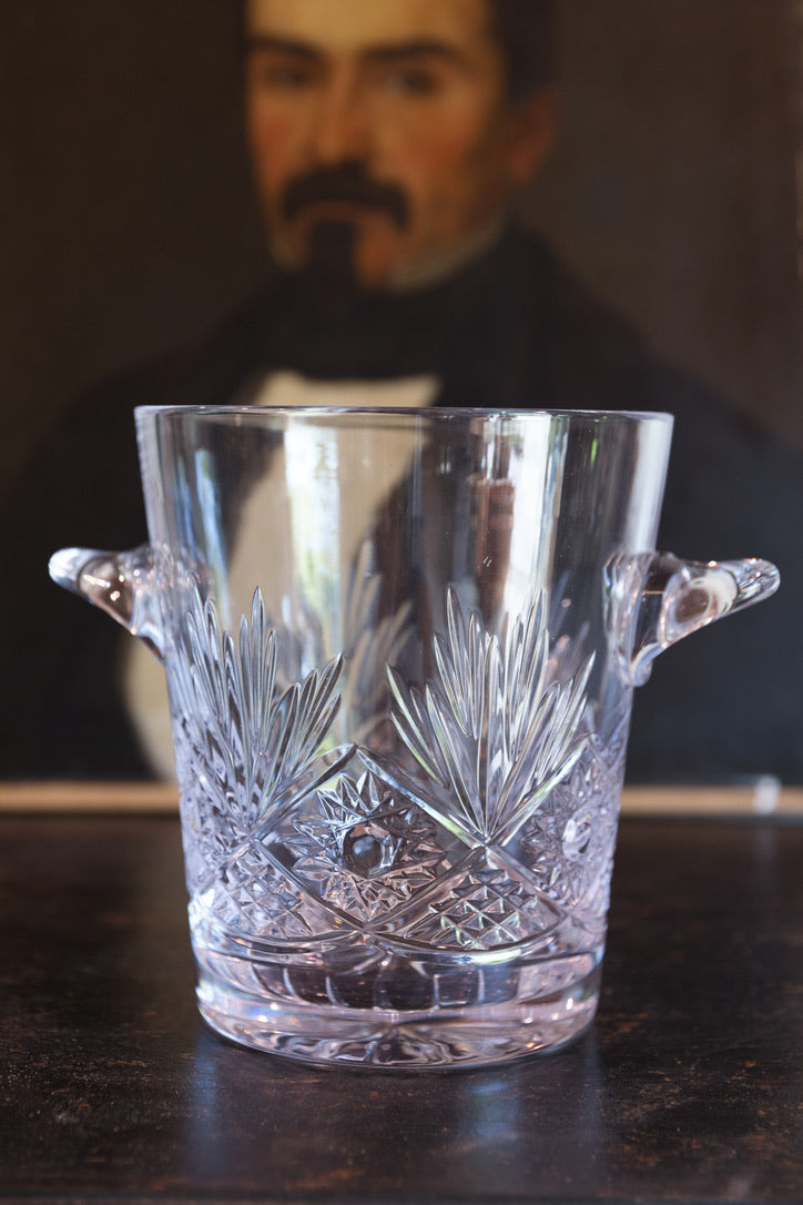 French Crystal Champagne Bucket - No 2