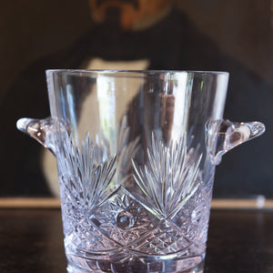 French Crystal Champagne Bucket - No 2
