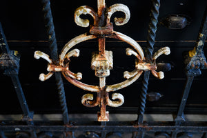 19th Century French Black Iron Gates