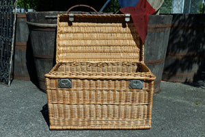 French Cane Hamper/Trunk