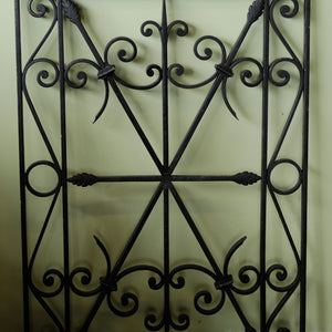 French Wrought Iron Grill
