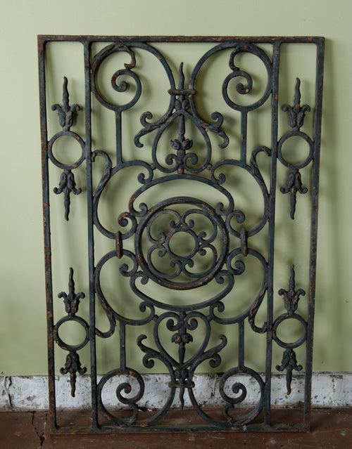 French Wrought Iron Grill
