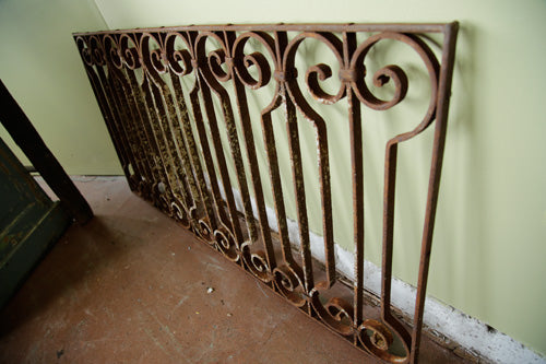 French Wrought Iron Grill