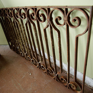 French Wrought Iron Grill