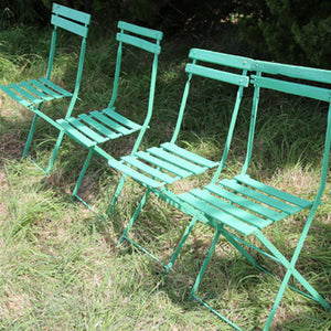French Green Bistro Chairs