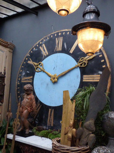 Ornate Paris Clock Face