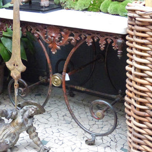 Paris Butchers Block - Marble Top