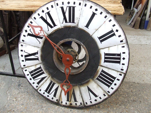 1850's French Enamel Clock