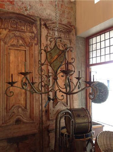 French Wrought Iron Light