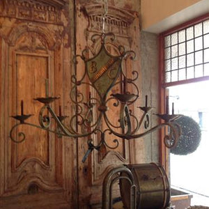 French Wrought Iron Light