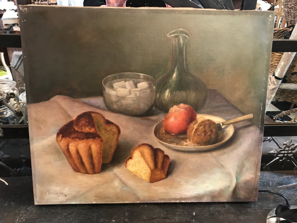 French Oil Canvas - Brioche