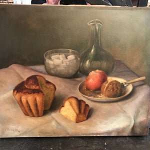 French Oil Canvas - Brioche