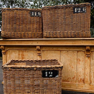 Beautiful French Factory Baskets