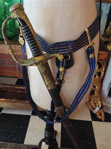 English Naval Officers Sword