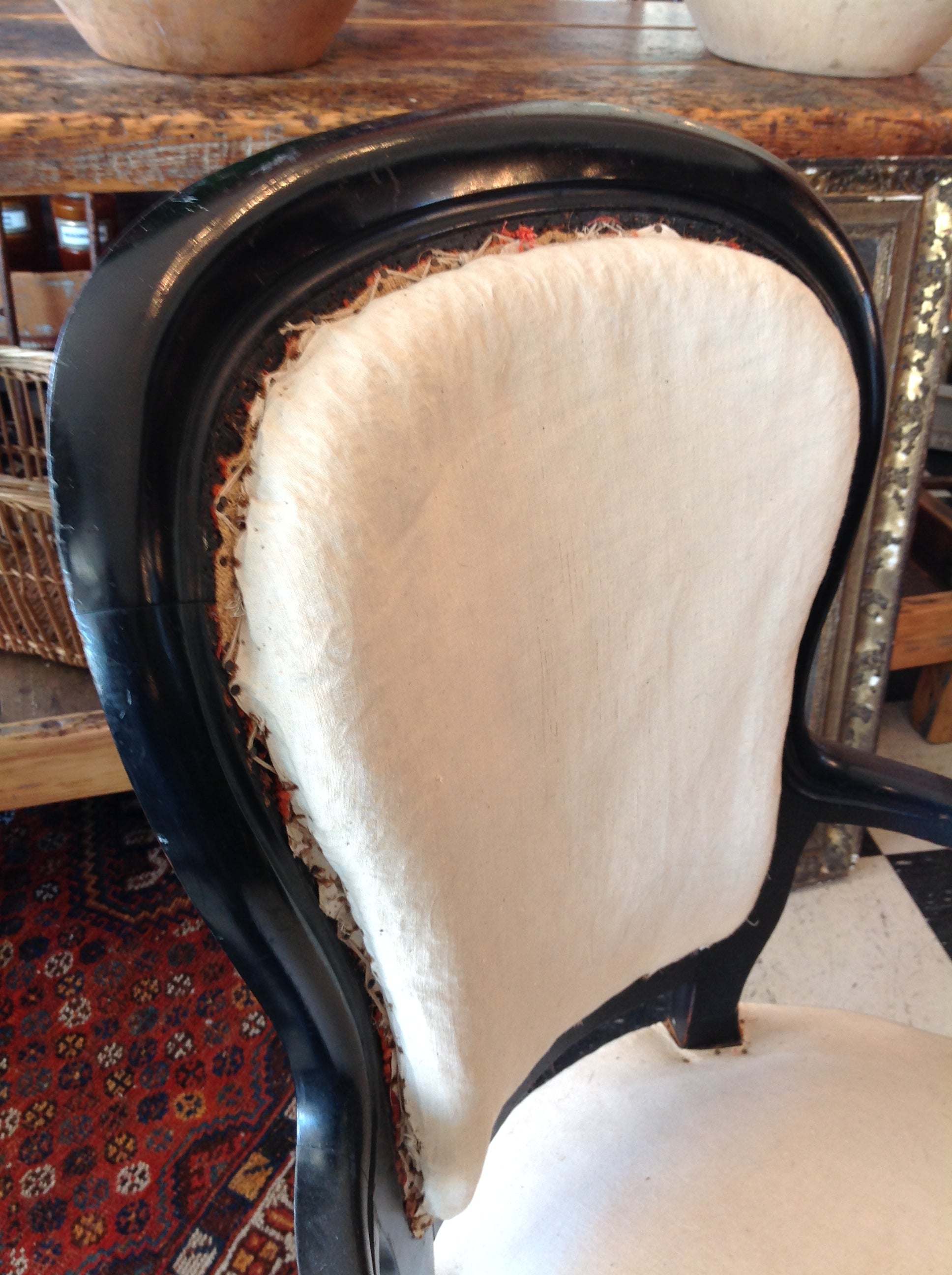 French Napoleon III Undressed Parlour Chair