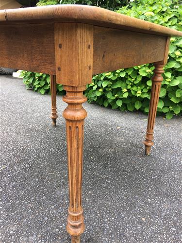 French Oak Extension Table