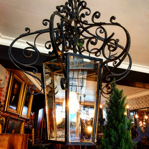 19th Century Wrought Iron Light