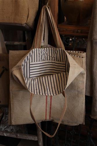 French Sacking & Ticking Bags