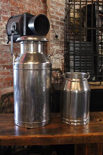 Polished Milk Churns