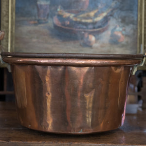 French Copper Cauldron