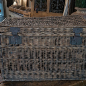 Vintage French Cane Hamper