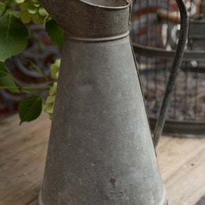 Vintage French Zinc Jug