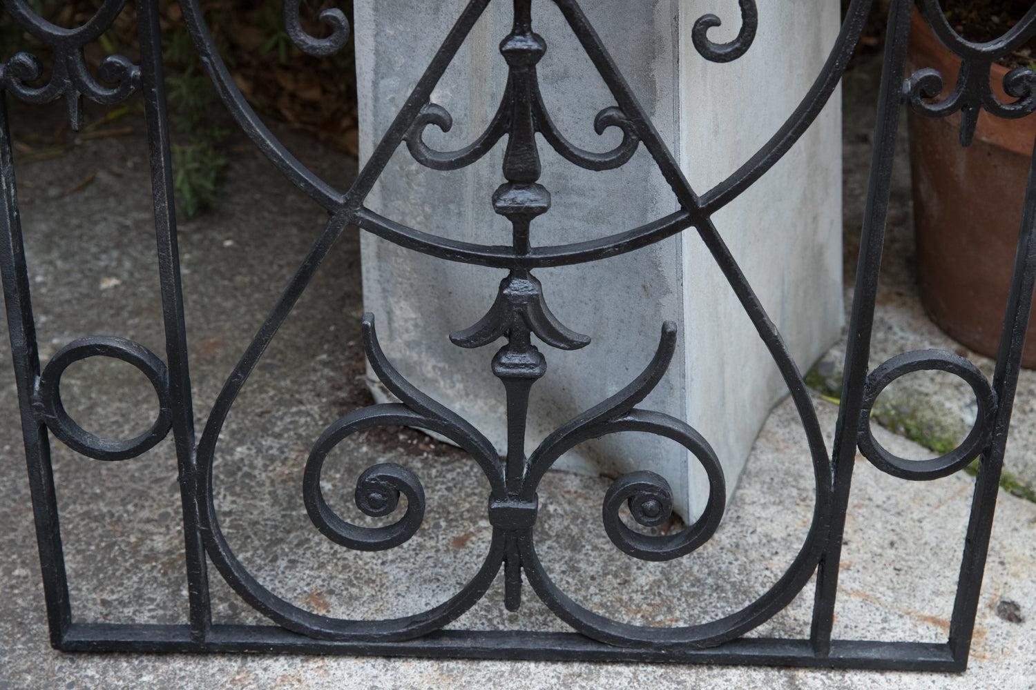 French Wrought Iron Grill - No 18