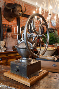 French Cafe Industrial Peugeot Coffee Grinder