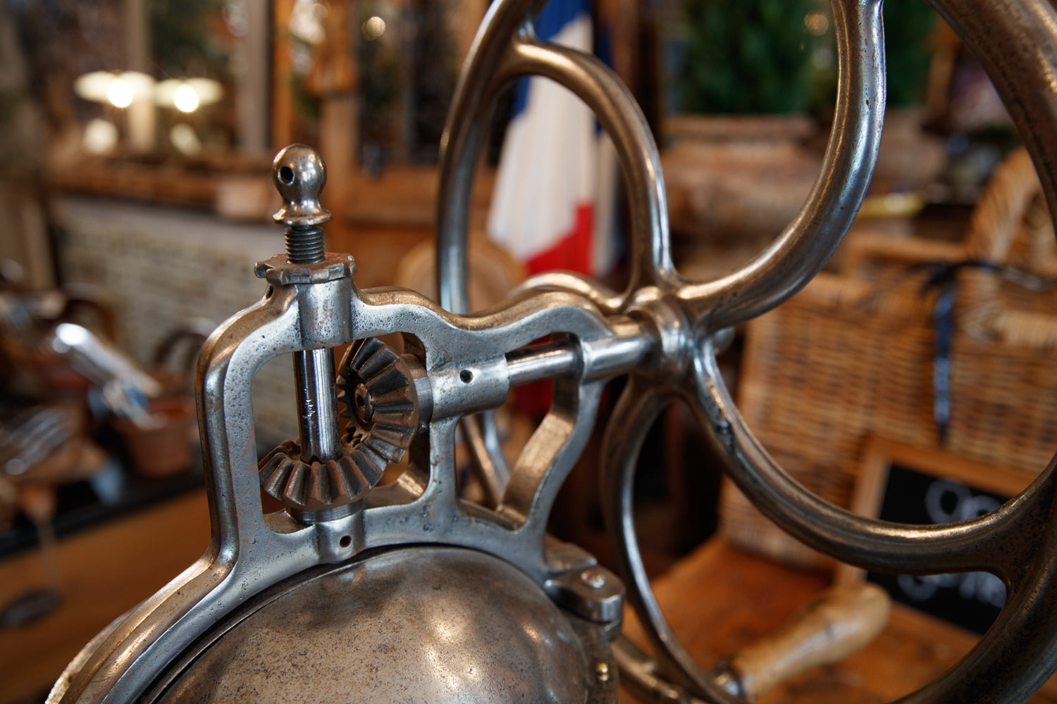 French Cafe Industrial Peugeot Coffee Grinder