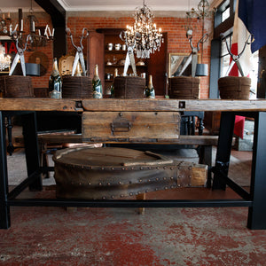 French 1930's Industrial Workbench
