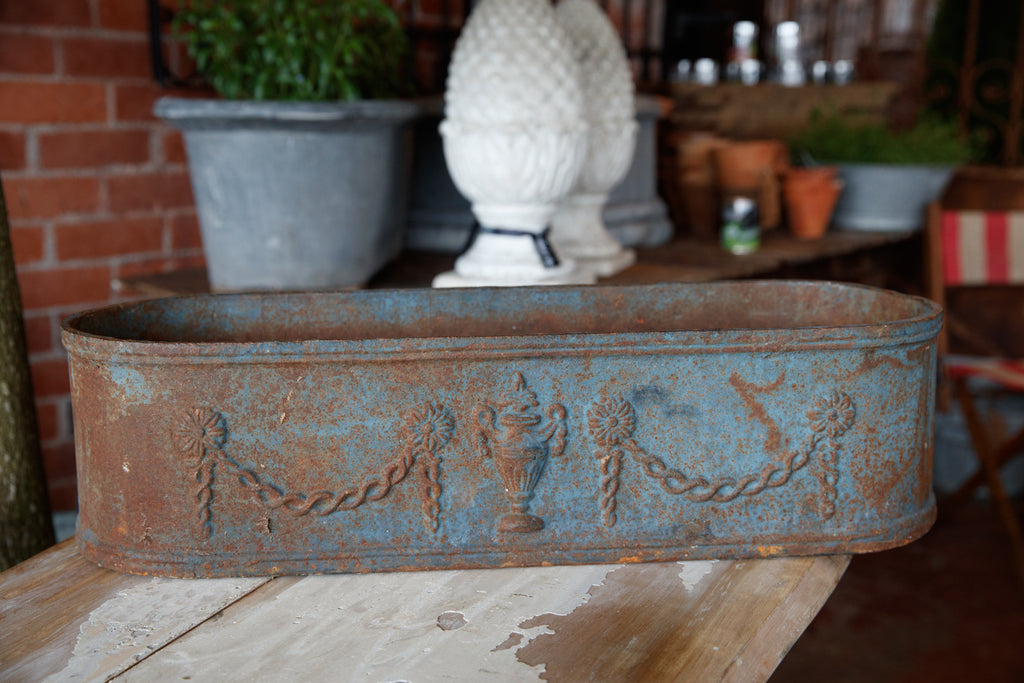 19th Century French Iron Jardiniere